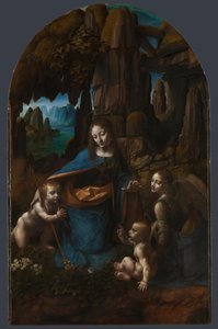 La Virgen de las Rocas de Leonardo da Vinci